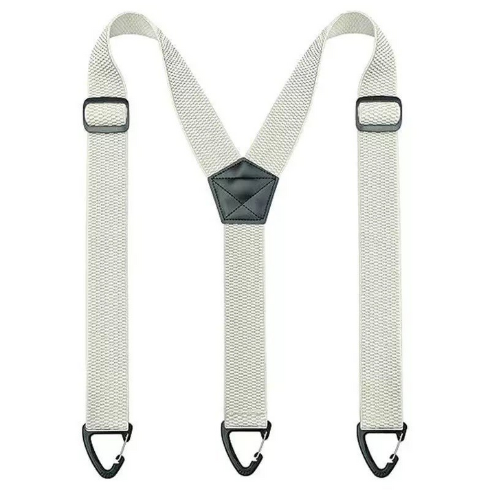 Herren Hosenträger mit X-Förmigem | Rücken & Hakenclips | 3,8 cm Breite Elastikbänder | StrapWorks