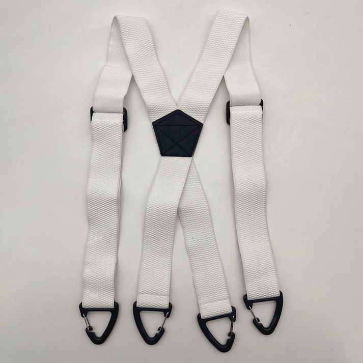 Herren Hosenträger mit X-Förmigem | Rücken & Hakenclips | 3,8 cm Breite Elastikbänder | StrapWorks
