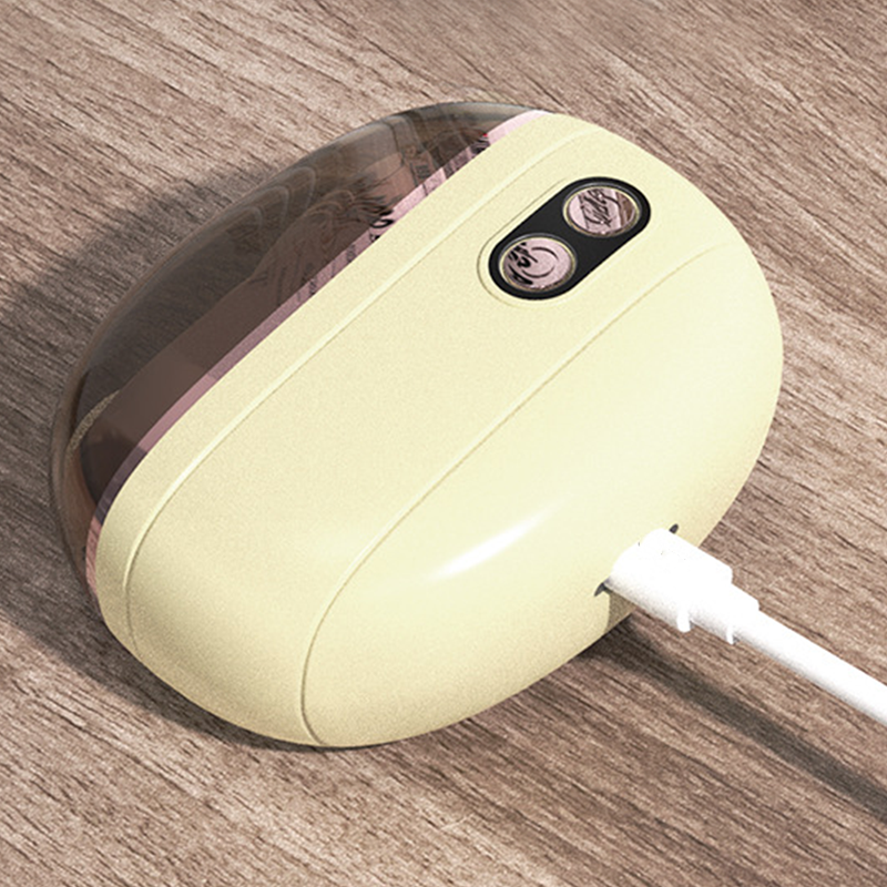 Tagliaunghie Elettrico Intelligente 2-in-1 | Taglia e Lima, Lima a 360° | Luce LED, Batteria USB | NailEase