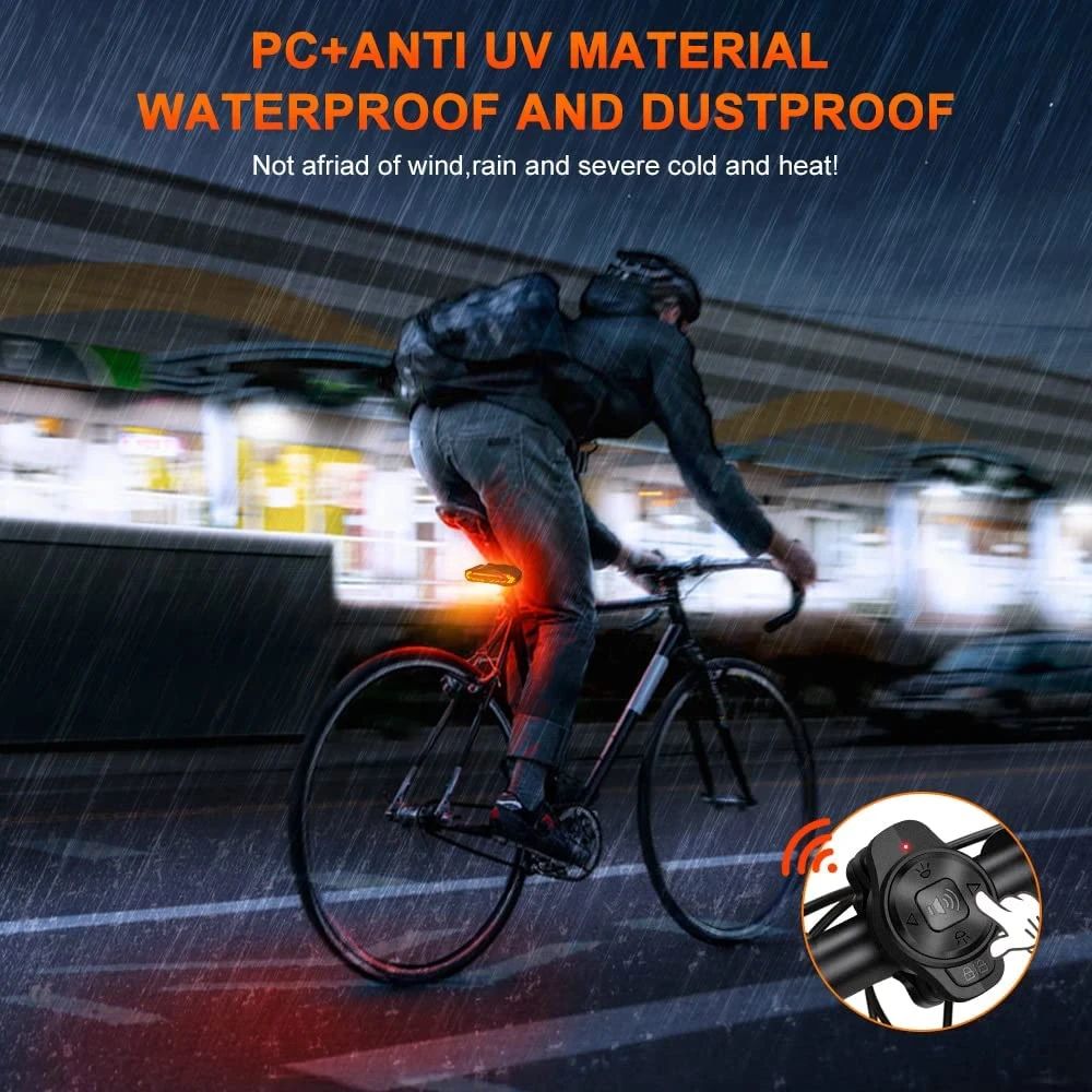 Intelligenter Rücklichtalarm | Diebstahlschutz | Kabellose Fernbedienung | Velowacht