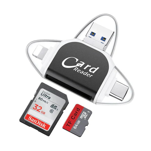 Kartenleser | Schnelle Datenübertragung | Multi Anschluss System | SmartCard
