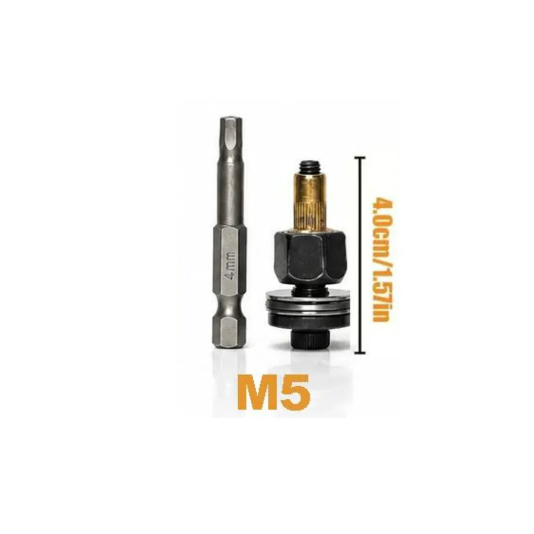 Set de scule pentru piulițe cu cap înecat | M3 până la M8 cu cutie de depozitare | Capete sortate cu diagramă | RivetPro