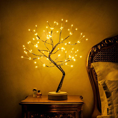 Lampe d'arbre LED | Design bonsaï | Lumière chaude | ZenTree