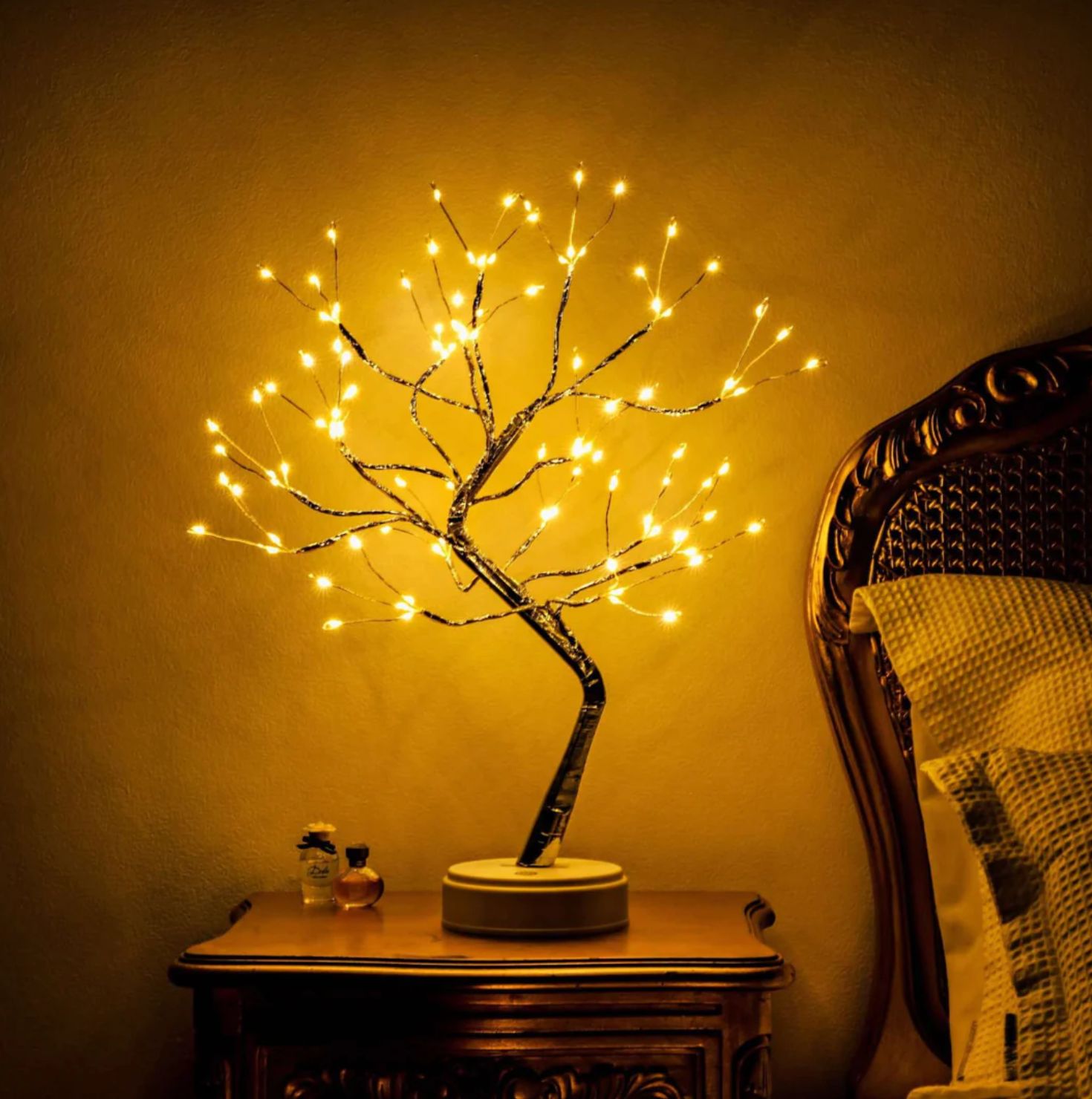 Magical LED Light Tree | Moldable Branches, Bendable Like a Bonsai | Decorative Light | GlowTree