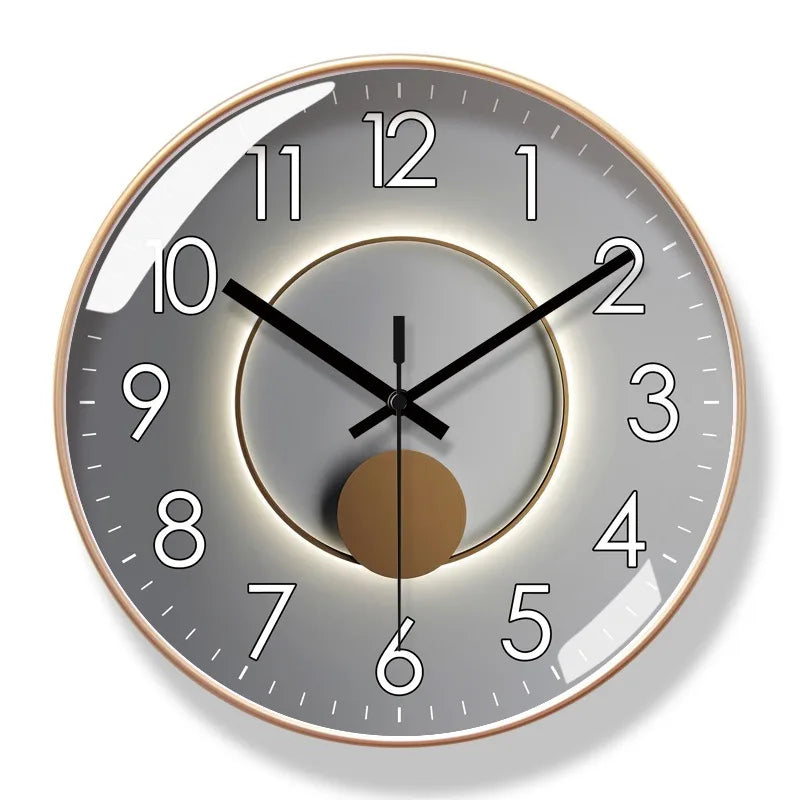 Ceas de perete | Mecanism silențios | Design modern | SilentTime