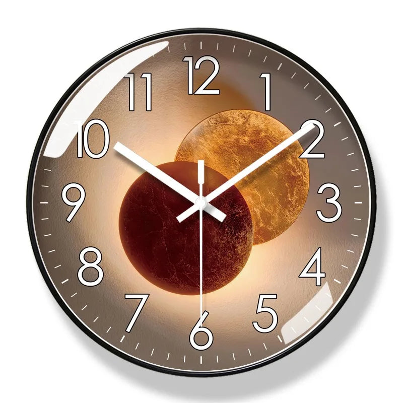 Ceas de perete | Mecanism silențios | Design modern | SilentTime