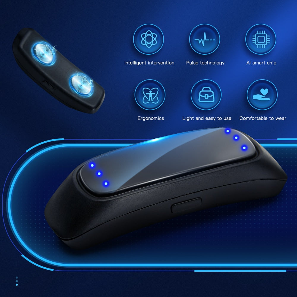 Intelligent anti-snorken enhed med vibration | sensorregistrering | hvilepuls