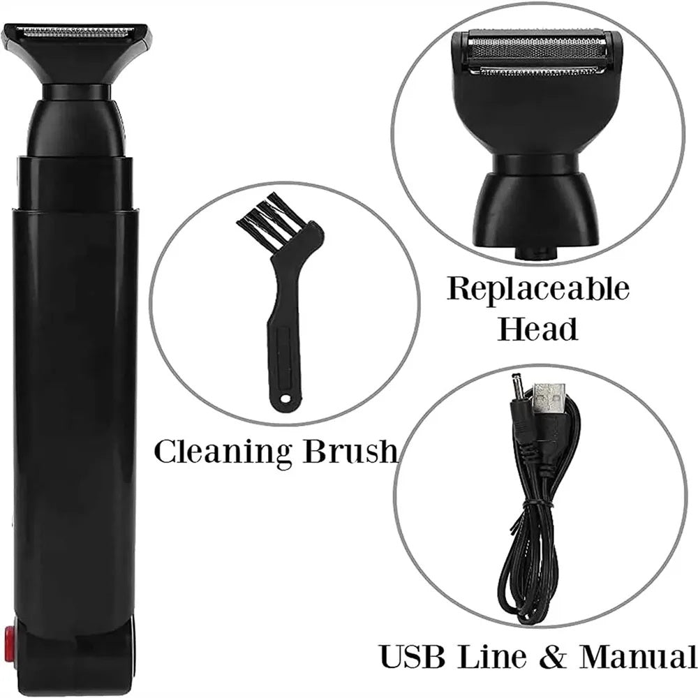 Afeitadora corporal | Para espalda, hombros y cuerpo | compacta y plegable | BackEase
