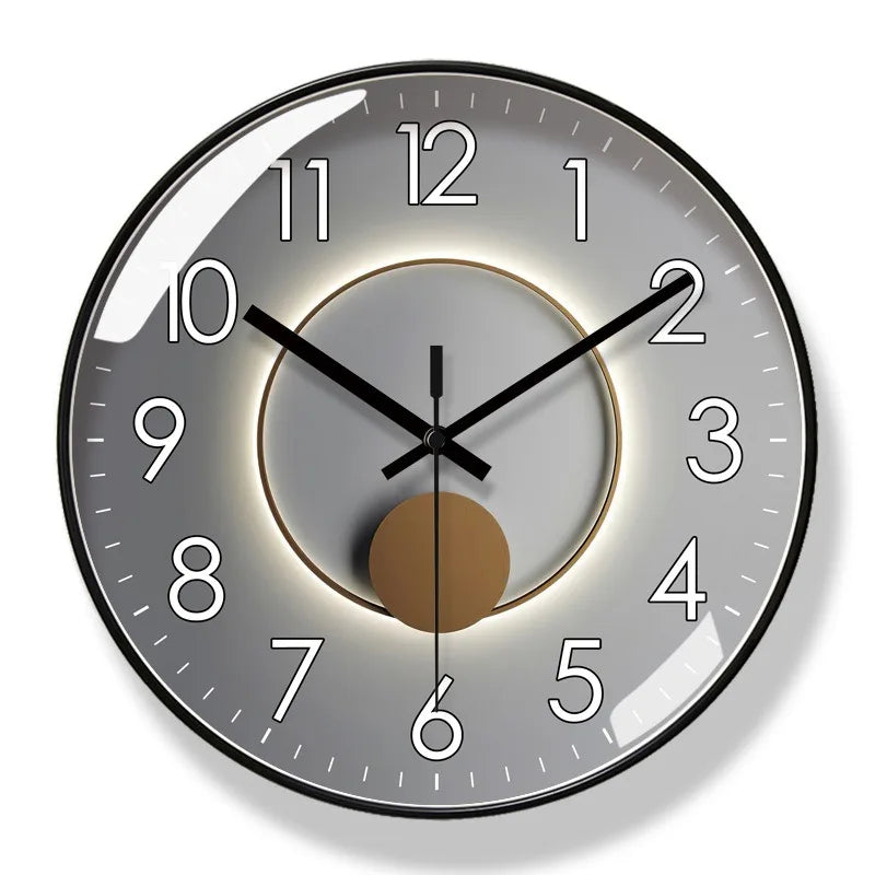 Ceas de perete | Mecanism silențios | Design modern | SilentTime