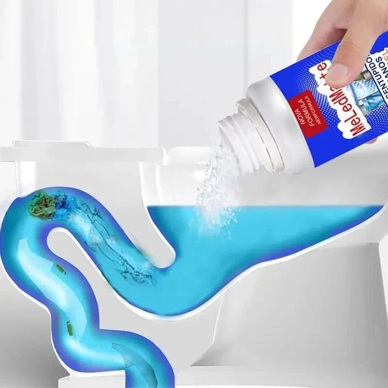 Déboucheur pour canalisations | Dissout la graisse, les cheveux et les résidus organiques | Pour la cuisine, la salle de bains et les WC | ClearFlow