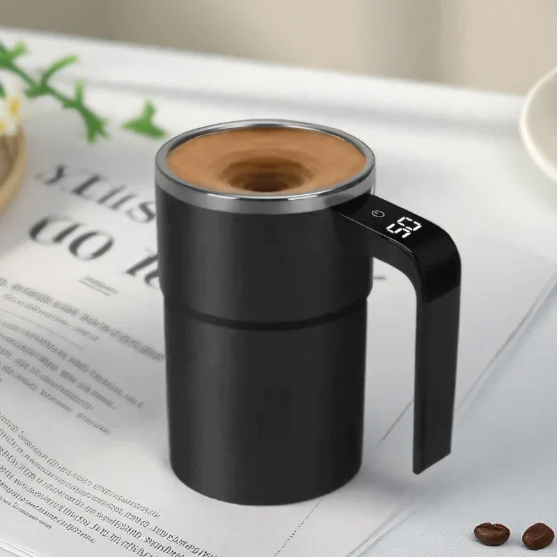 Selbstrührende Tasse | mit Temperaturanzeige | Rührt Automatisch | WhirlCup