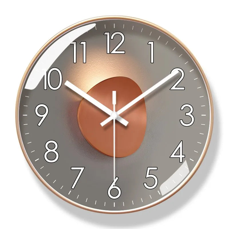 Ceas de perete | Mecanism silențios | Design modern | SilentTime