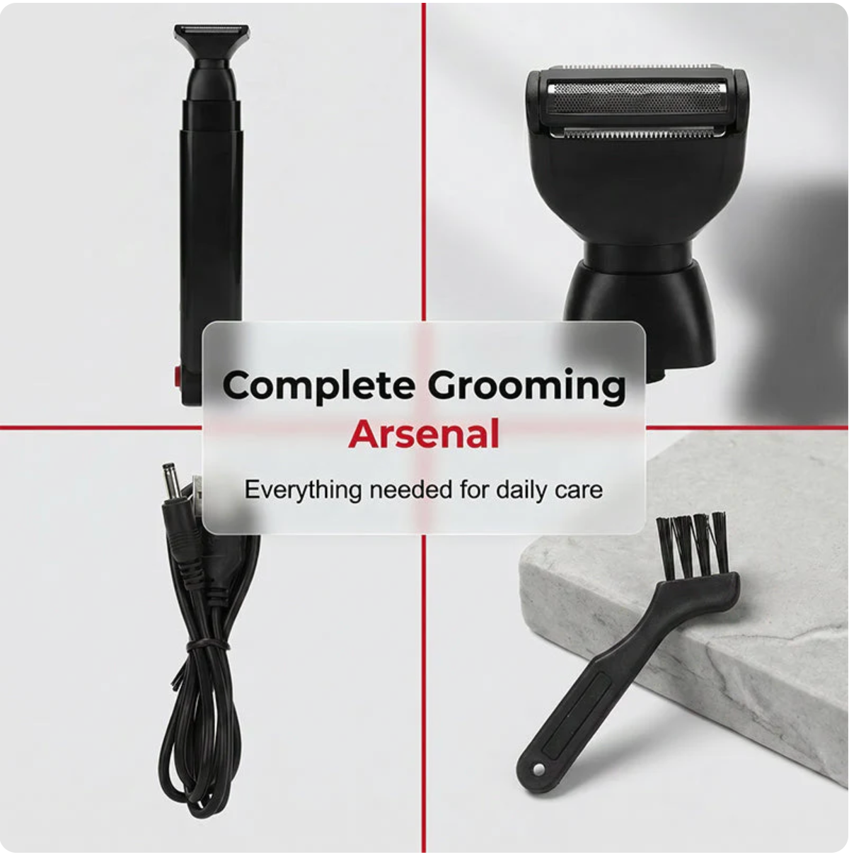Afeitadora corporal | Para espalda, hombros y cuerpo | compacta y plegable | BackEase