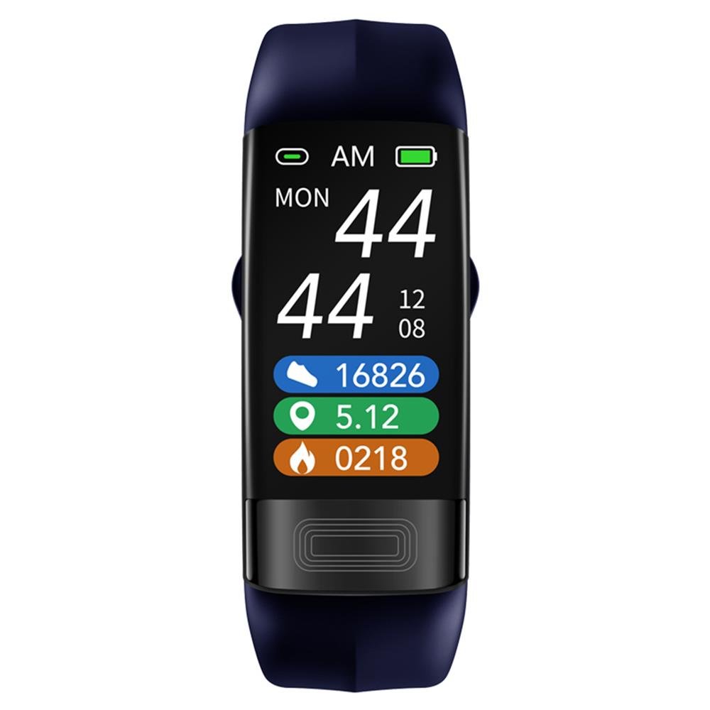 Smartwatch EKG & Blutdruck PPG | Schlafüberwachung | Bluetooth iOS & Android | Vitalband