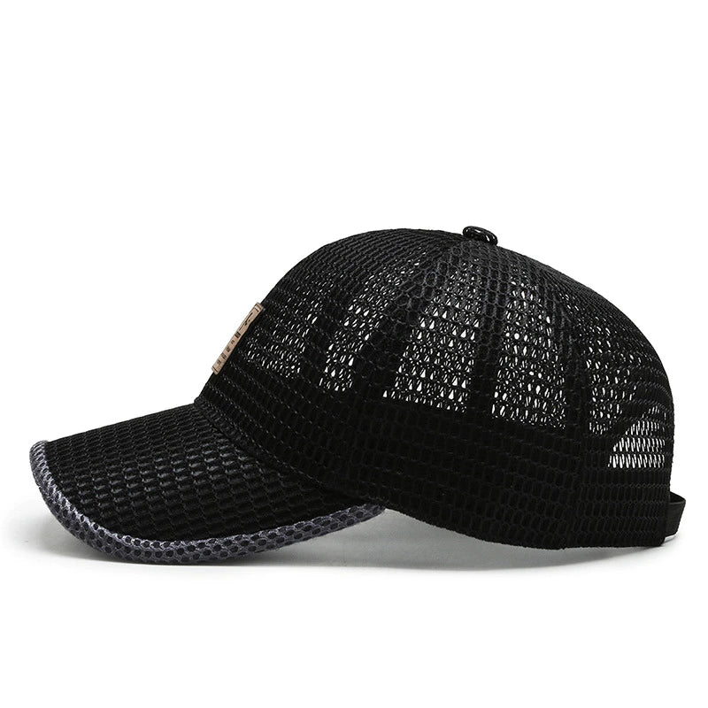 Sommerkappe Mesh Atmungsaktiv | Snapback Verstellbar | Outdoor Baseball Cap | Airpeak