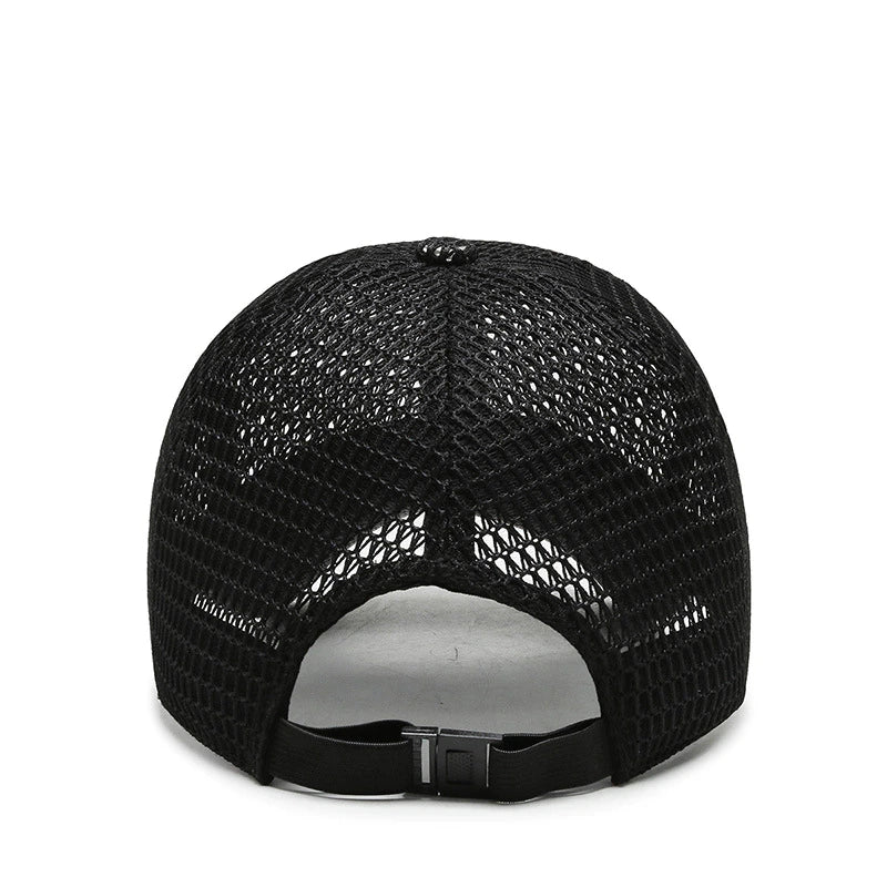 Sommerkappe Mesh Atmungsaktiv | Snapback Verstellbar | Outdoor Baseball Cap | Airpeak