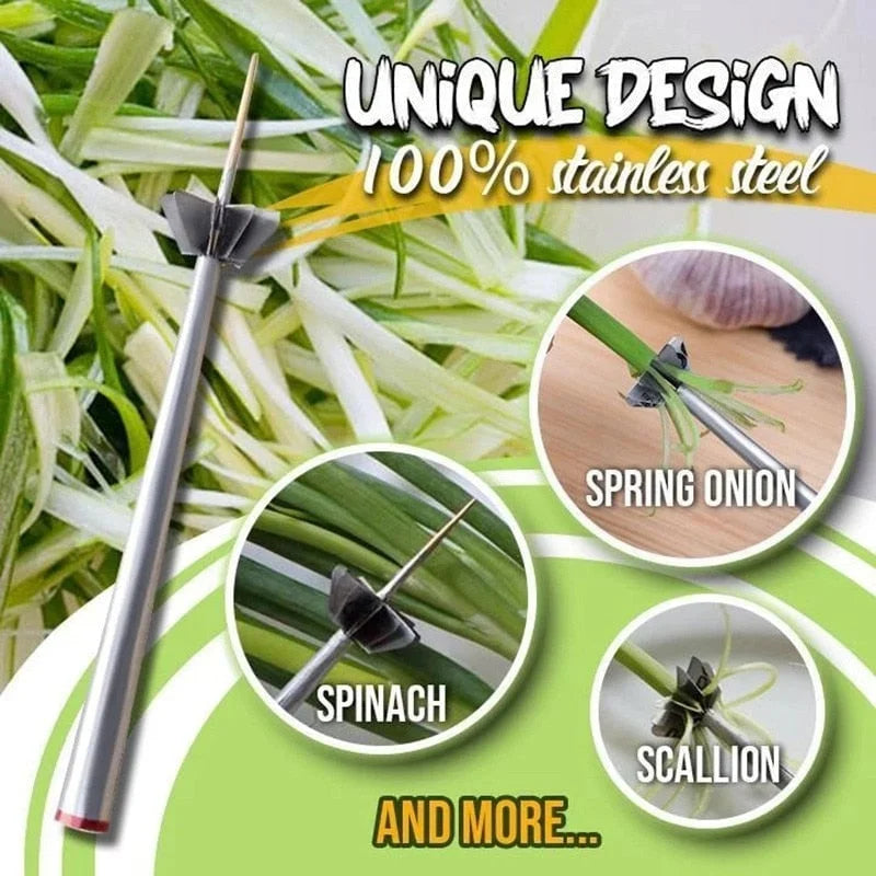 SplitSlicer™ | Pflaumenblüten-Zwiebelschneider