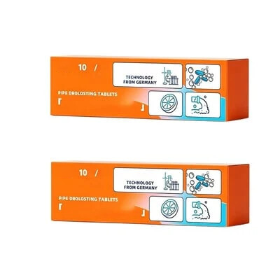 Tabletten zur Rohrreinigung | Löst Verstopfunge | Einfach Einwerfen | PipePur