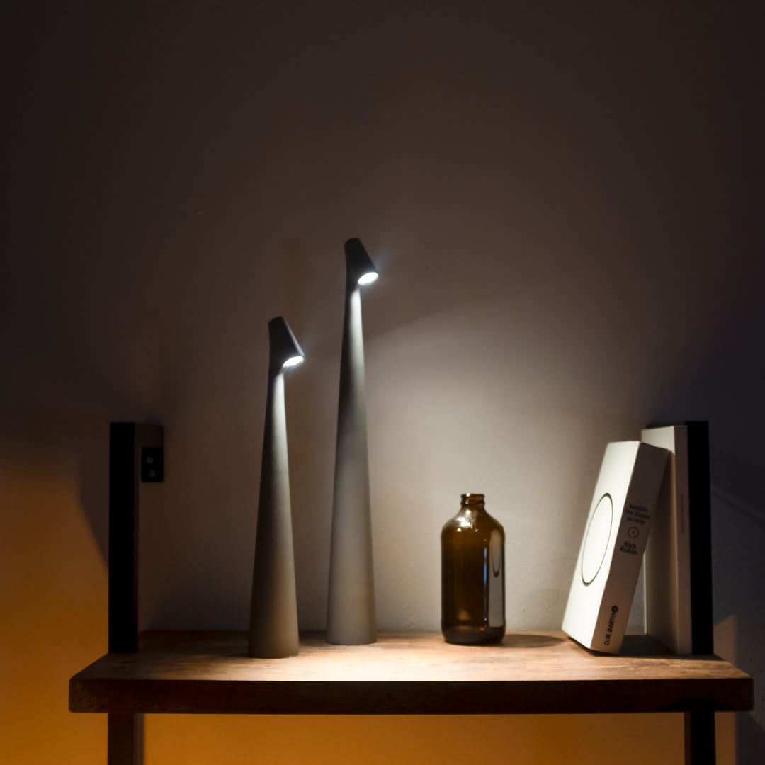 Tischlampe | Kabellose Designer LED | 3-Stufen Touch-Dimmung | Sydney