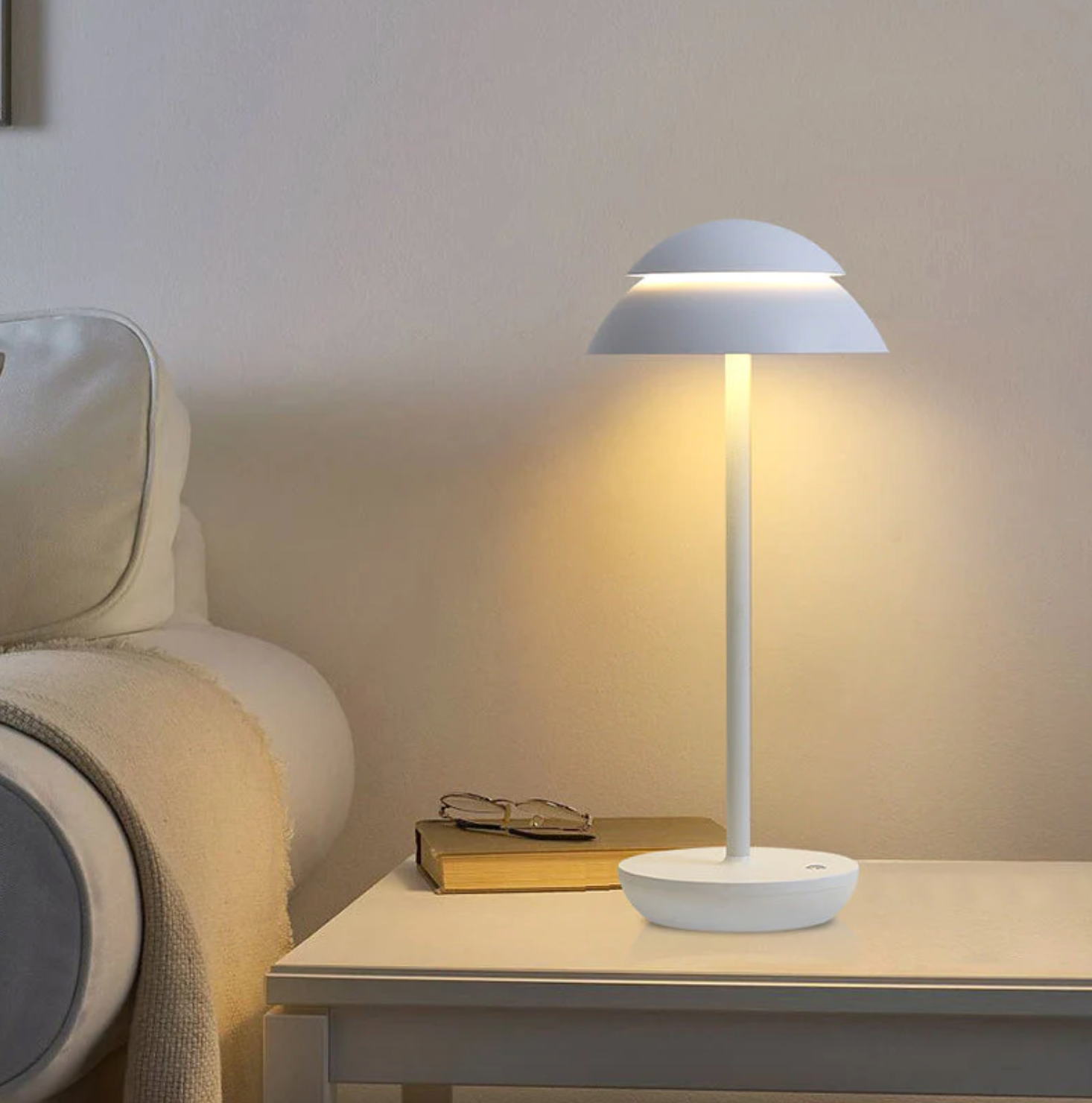 Bordlampe | Svampedesign | Dæmpes via touch | LumaShroom