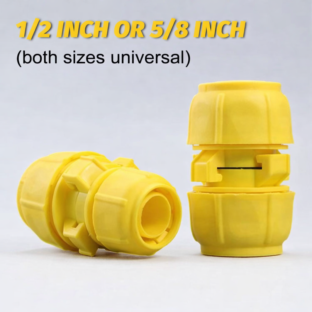 Universal-Schlauchverbinder | Auslaufsichere Dichtung | Universal für Gartenbewässerung | FlowSnap