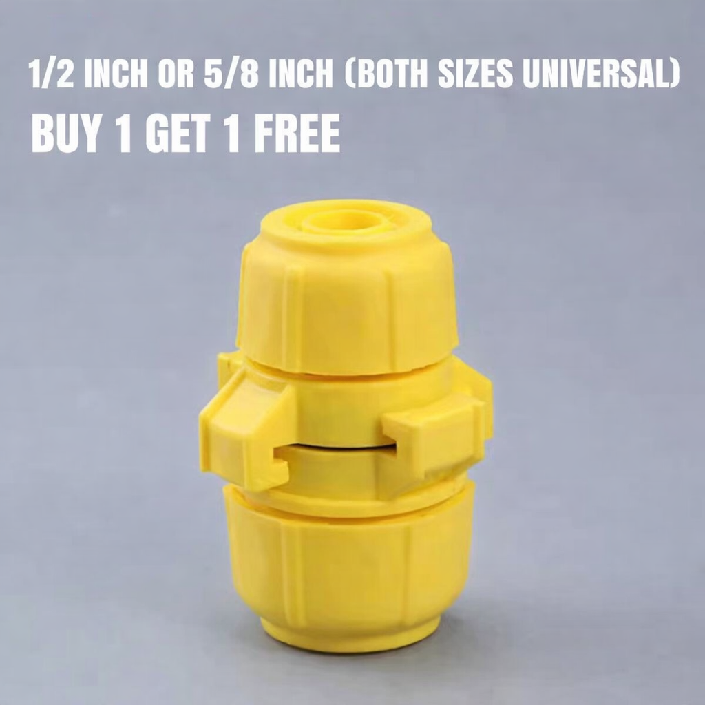 Universal-Schlauchverbinder | Auslaufsichere Dichtung | Universal für Gartenbewässerung | FlowSnap