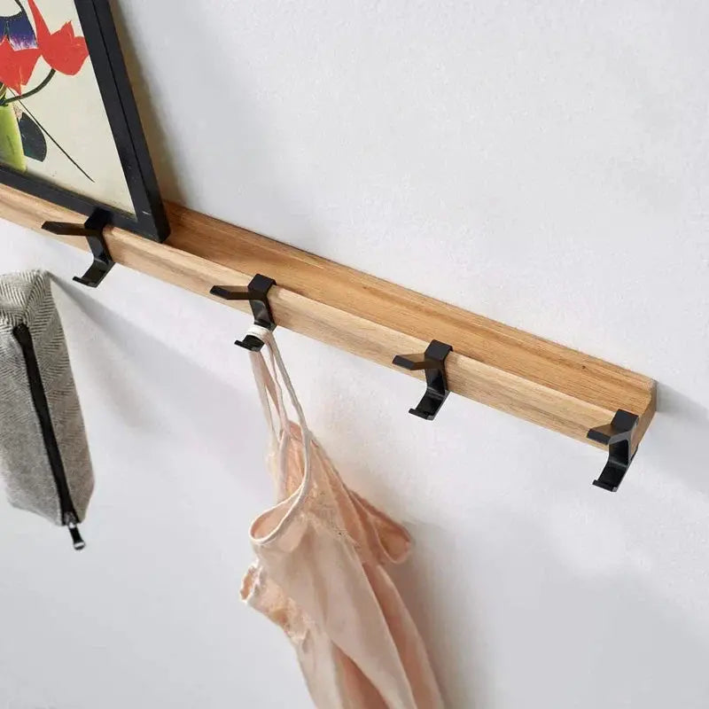 Wandgarderobe | Holz und Metall | Platzsparendes Design | Holmika