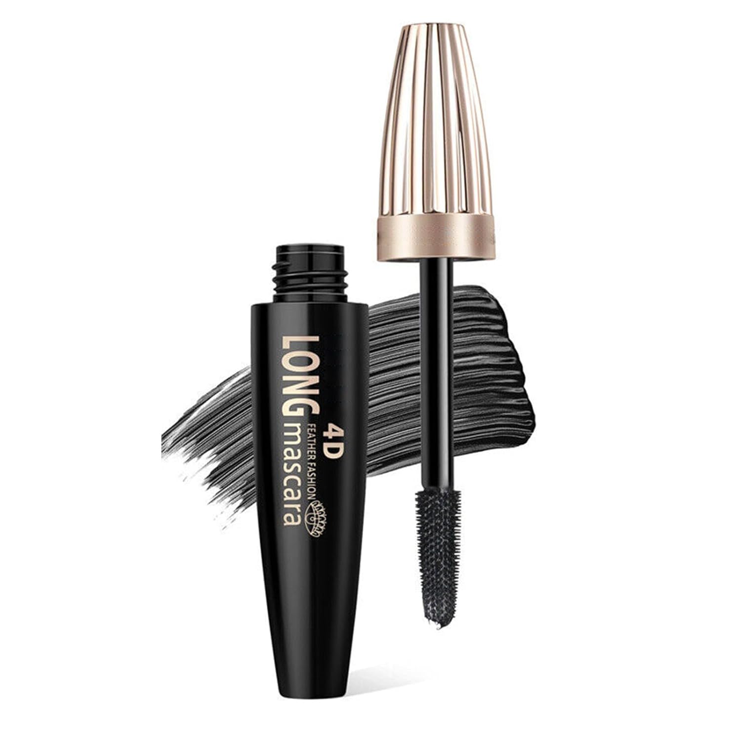 Wimpernverlängerung Mascara | Sofort mehr Länge & Volumen | Faser-Formel | BushaLash