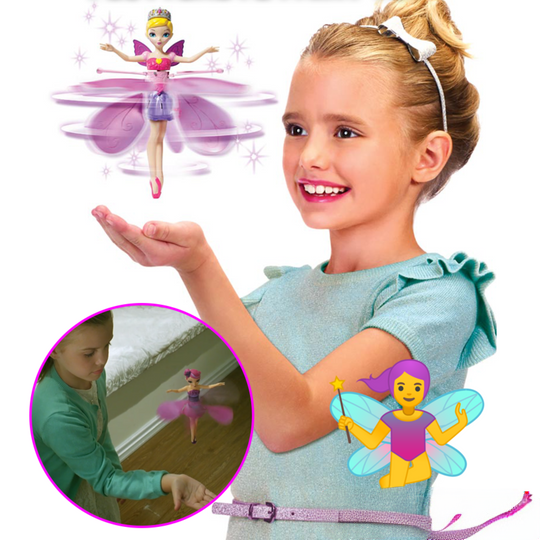 Zauberfee | Sensor Flugspielzeug | Handgesteuerter Schwebeeffekt | LumiFairy