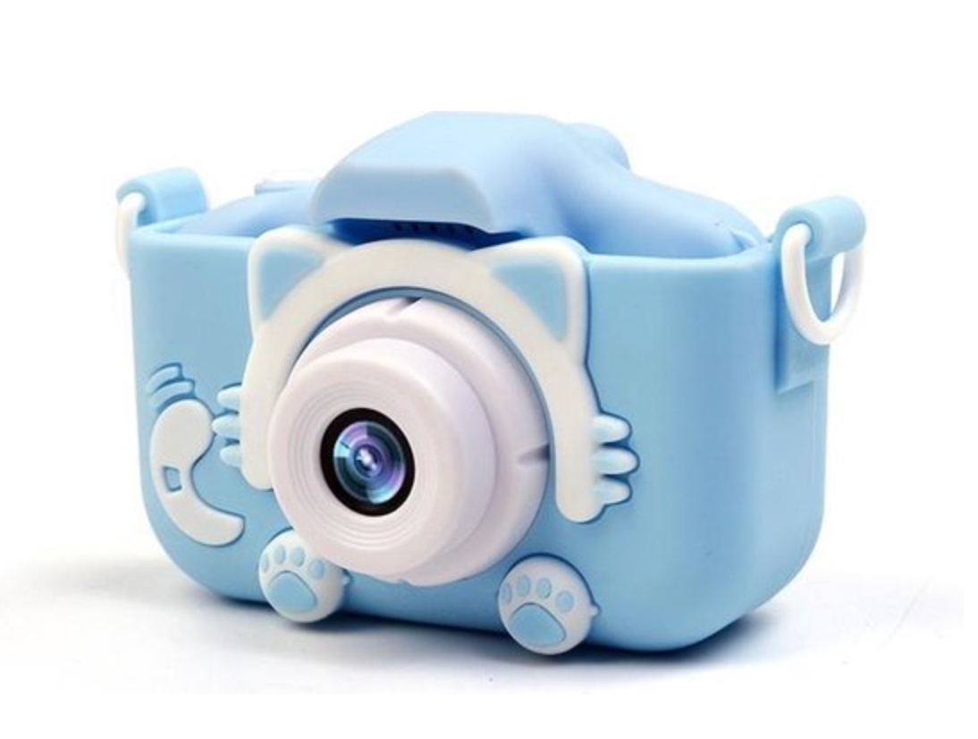 Appareil photo pour enfants | Vidéo et photo HD | Design résistant aux chocs avec dragonne | SnapKid