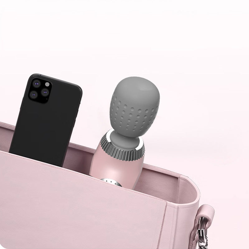 Bærbar elektrisk massageapparat | 5 intensiteter | Trådløs, USB-genopladelig | RelaxPulse