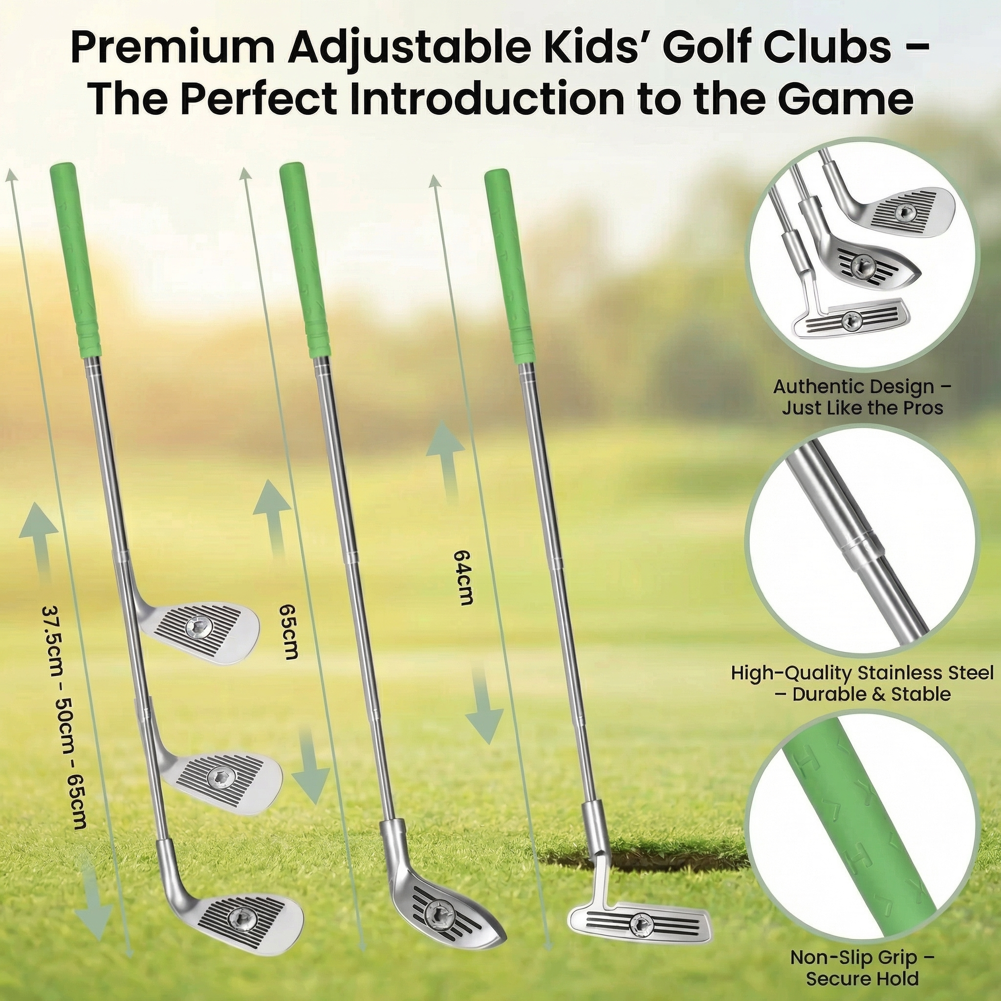 Tragbares Mini-Golf-Training | Putting-Matte Set | Indoor & Outdoor | Fairwayfix