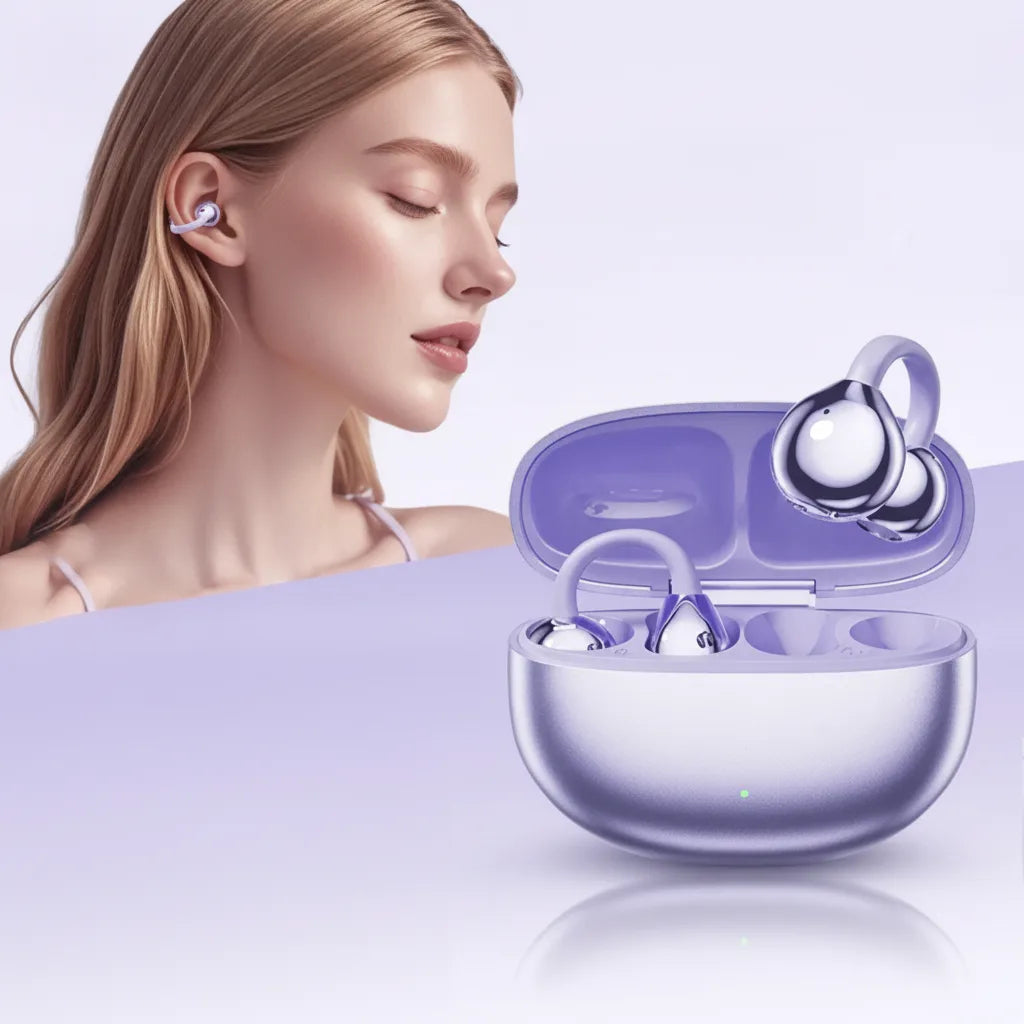 Bluetooth-øretelefoner | Åbent design | AI-støjreduktion | OpenBeat
