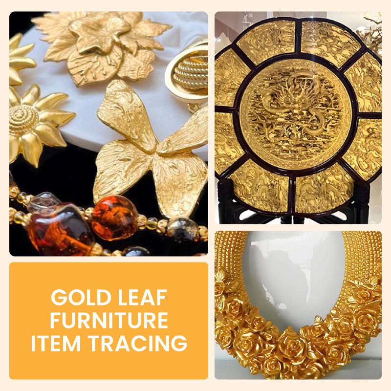 Kimalteleva vaaleankultainen lakka | Vesipohjainen | Metallinen kultakiilto | LustreGold