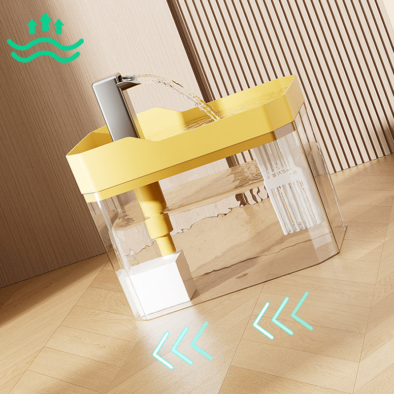 Dispensador de agua para gatos | con diseño de grifo | Bomba silenciosa de 2,5 W, agua corriente | StreamPaw