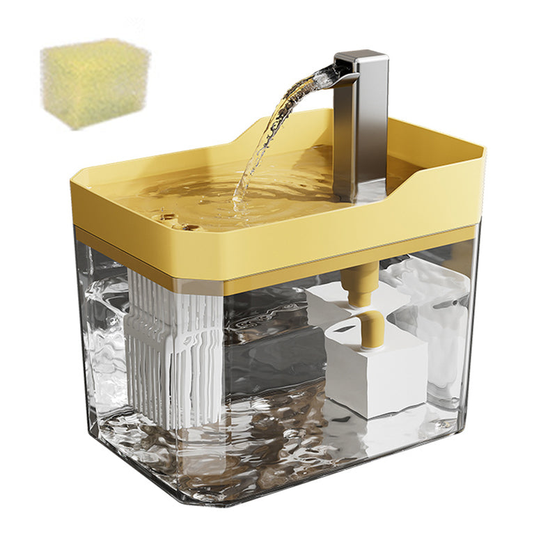Dispensador de agua para gatos | con diseño de grifo | Bomba silenciosa de 2,5 W, agua corriente | StreamPaw